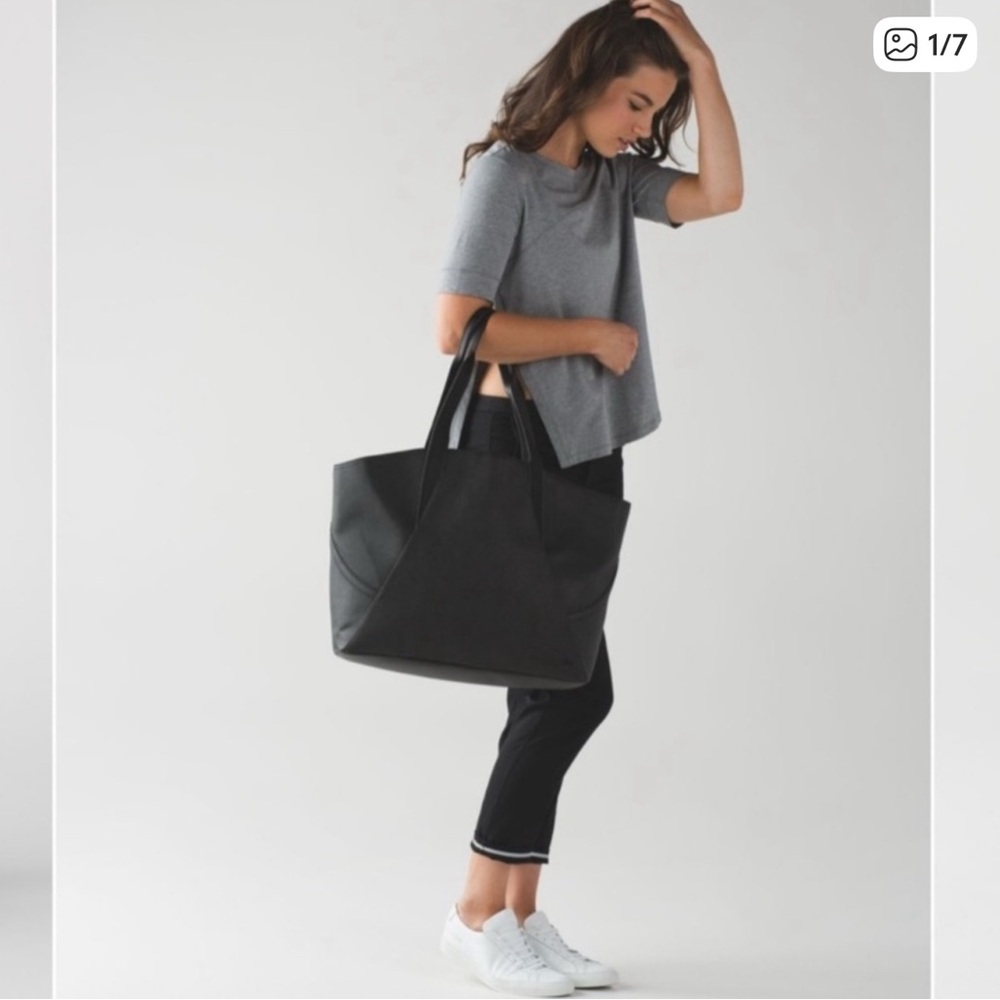 lululemon athletica Black Tote Bag